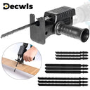 3/9pcs Multipurpose Reciprocating Saw Adapter Kit Portable Electric Jig Saw