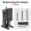 3/9pcs Multipurpose Reciprocating Saw Adapter Kit Portable Electric Jig Saw