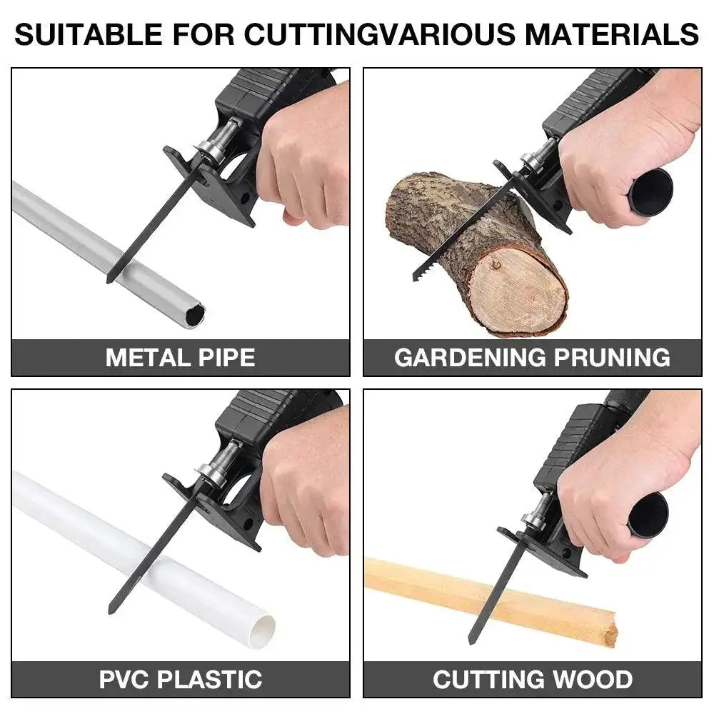3To9Pcs Multipurpose Reciprocating Saw Adapter Kit Jig Saw