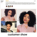 3B 3C Kinky Curly Afro Clip In Hair Extensions  Remy Hair