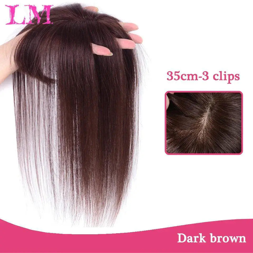 3D Bangs Seamless Invisible Hair Cover for Effortless Style