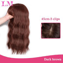 Effortless Clip-In Bangs For Women Style