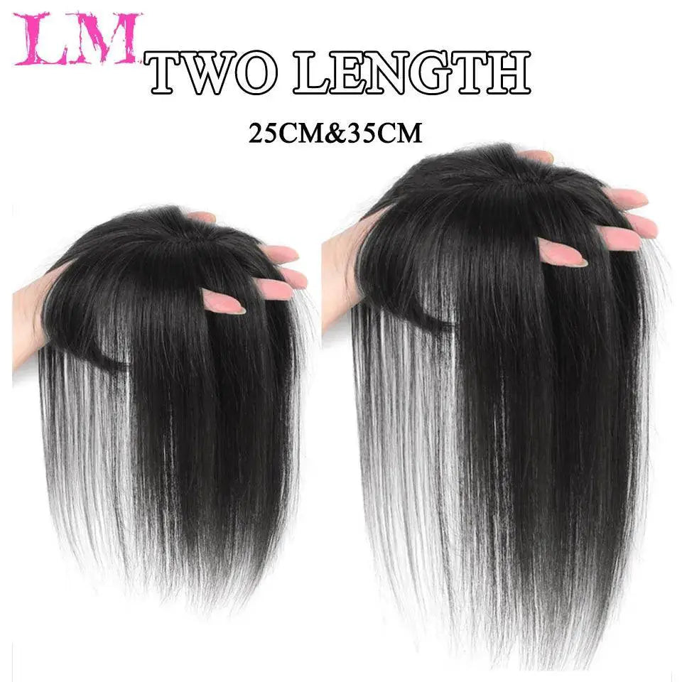 3D Bangs Seamless Invisible Hair Cover for Effortless Style