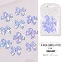 3D Black and White Bowknot Resin Nail Art Kit Elevate Designs