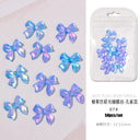 3D Black and White Bowknot Resin Nail Art Kit Elevate Designs