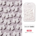 3D Black and White Bowknot Resin Nail Art Kit Elevate Designs