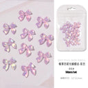 3D Black and White Bowknot Resin Nail Art Kit Elevate Designs