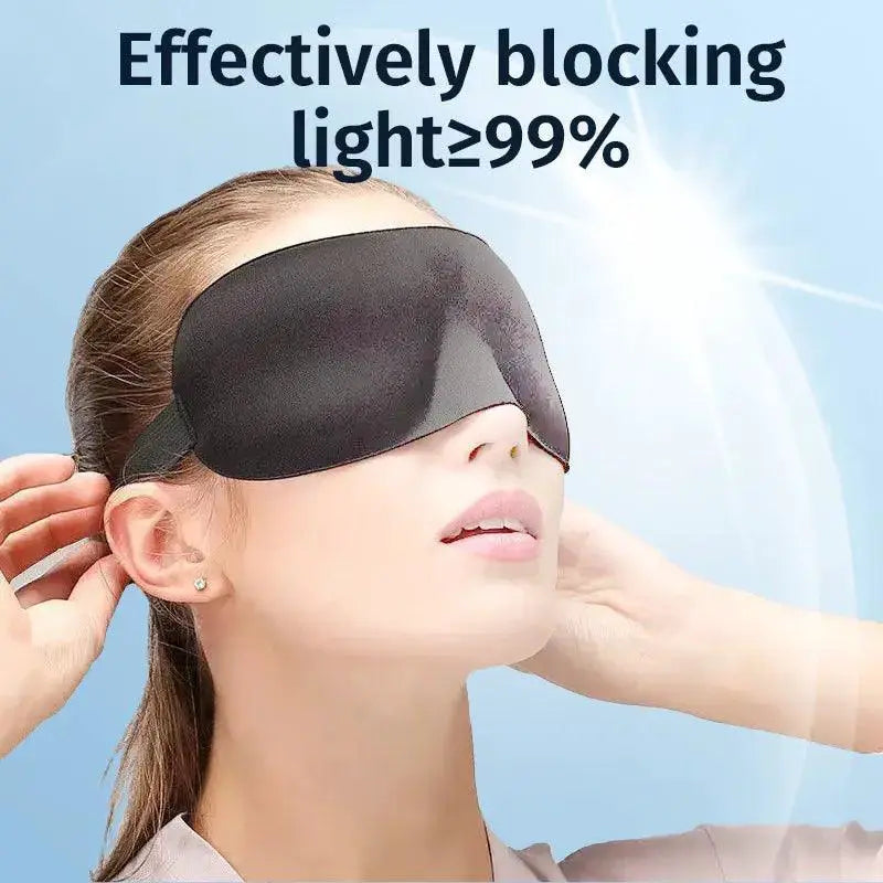 3D Contoured Cup Eye Mask for Deep Relaxation and Rest