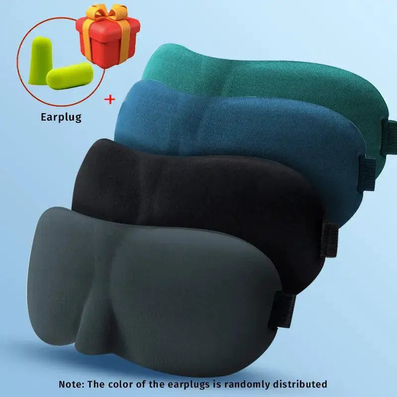 3D Contoured Cup Eye Mask for Deep Relaxation and Rest