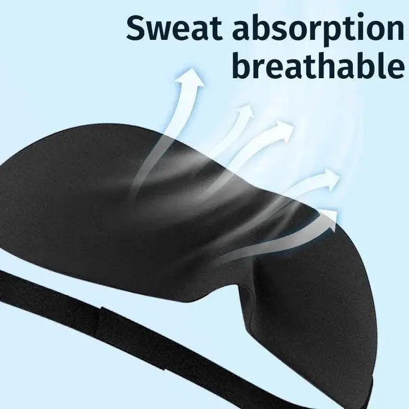3D Contoured Cup Eye Mask for Deep Relaxation and Rest