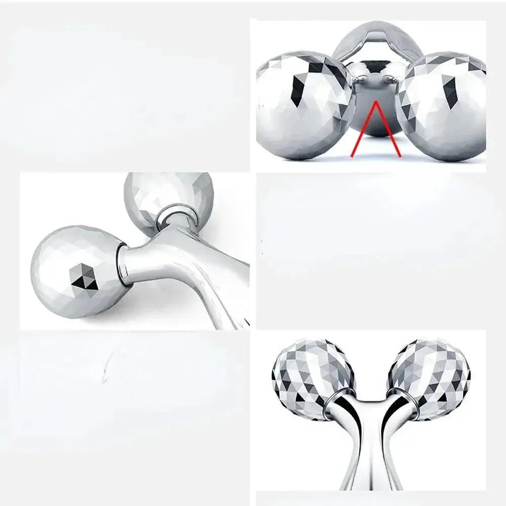 3D Facial Roller For Lifted Skin Shape And Wrinkle Reduction