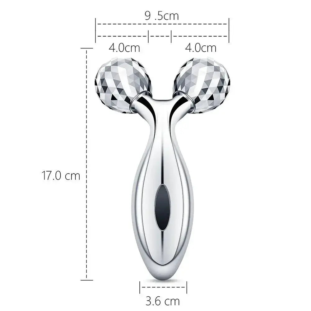3D Facial Roller For Lifted Skin Shape And Wrinkle Reduction