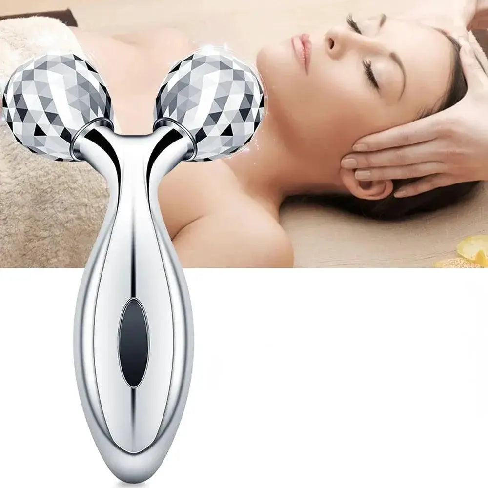 3D Facial Roller For Lifted Skin Shape And Wrinkle Reduction