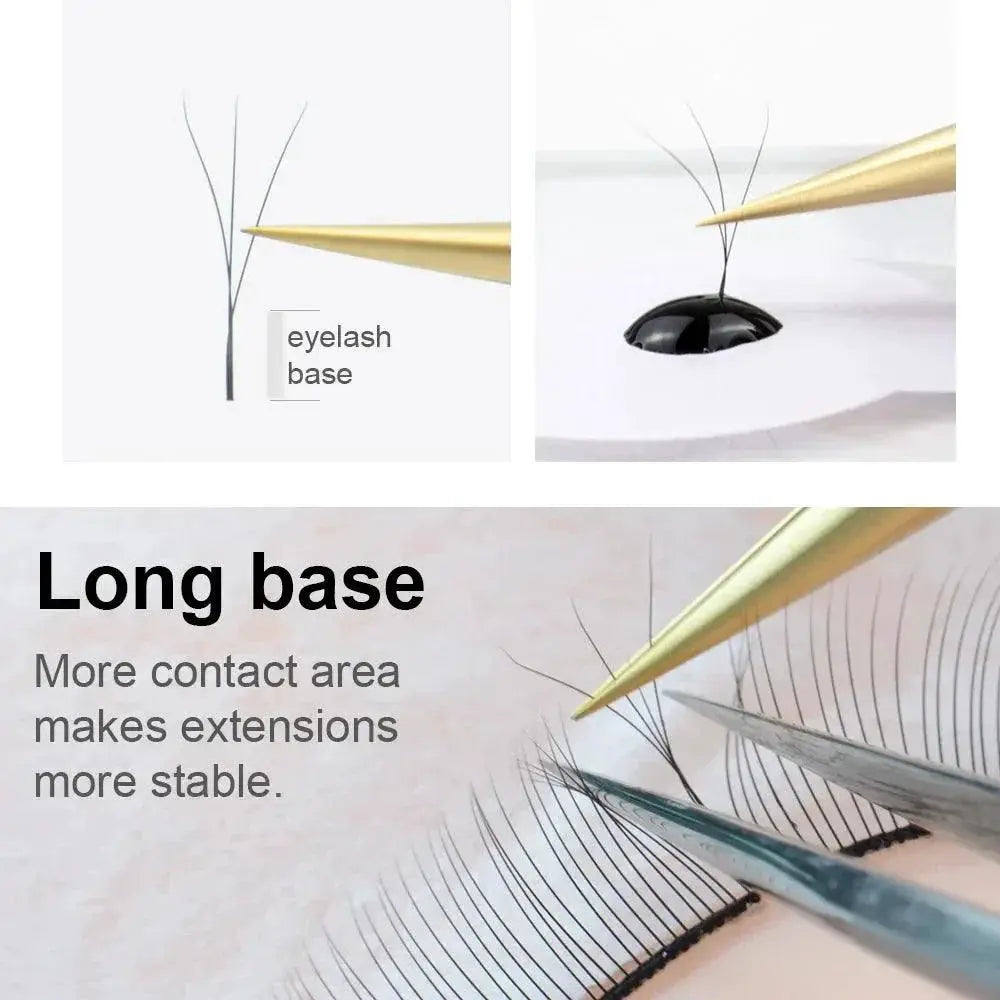 3D Fairy Bloom Eyelash Extensions Premium Nano PBT Lashes