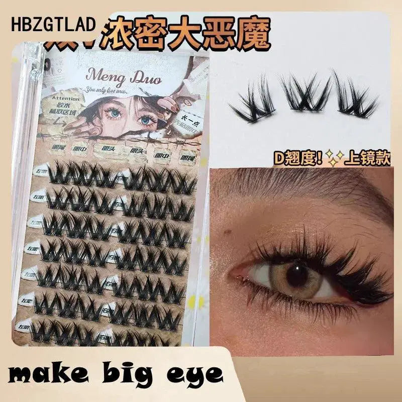 Fluffy Mink Fox Eye Lash Extensions Natural Elegance — product view 10