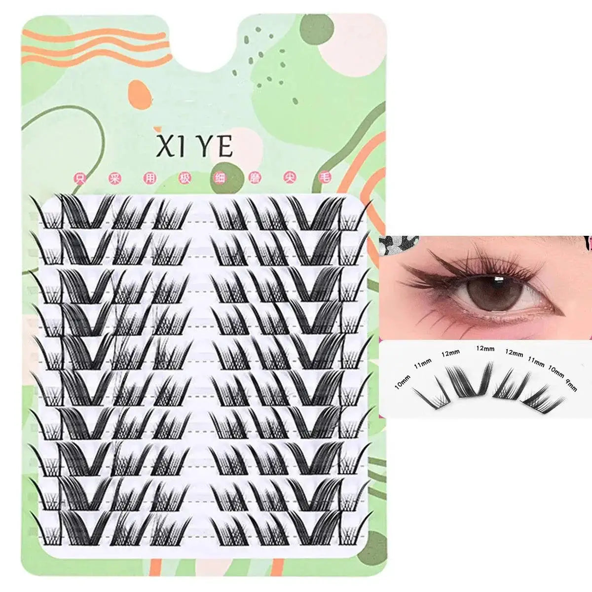 Fluffy Mink Fox Eye Lash Extensions Natural Elegance — product view 15