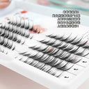 3D Fluffy Mink Fox Eye Lash Extensions Natural Elegance