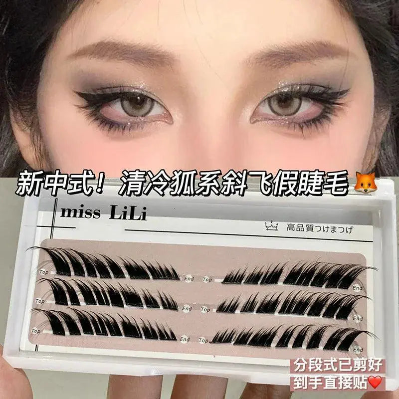 Fluffy Mink Fox Eye Lash Extensions Natural Elegance — product view 14