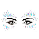 3D Glitter Face Jewels Temporary Tattoo Stickers Sparkle