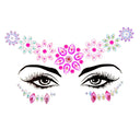 3D Glitter Face Jewels Temporary Tattoo Stickers Sparkle