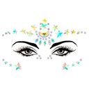 Glam Face Jewels for Festival Tattoos