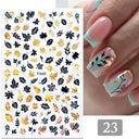 3D Gradient Nail Art Stickers Elevate Your Style Game Chic