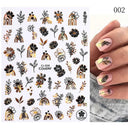 3D Gradient Nail Art Stickers Elevate Your Style Game Chic