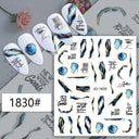 3D Gradient Nail Art Stickers Elevate Your Style Game Chic