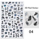 3D Gradient Nail Art Stickers Elevate Your Style Game Chic
