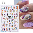 3D Gradient Nail Art Stickers Elevate Your Style Game Chic