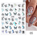 3D Gradient Nail Art Stickers Elevate Your Style Game Chic