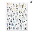 3D Gradient Nail Art Stickers Elevate Your Style Game Chic