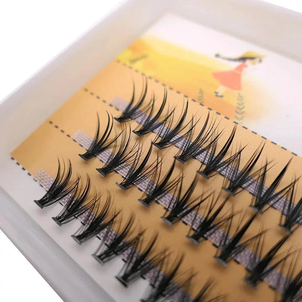 3D Mink Eyelash Clusters for Natural Glamour and Volume
