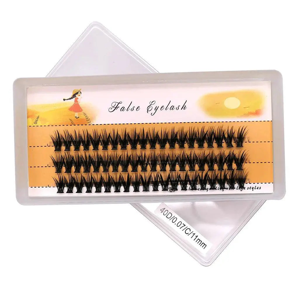 3D Mink Eyelash Clusters for Natural Glamour and Volume