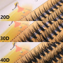 3D Mink Eyelash Clusters for Ultimate Natural Glamour