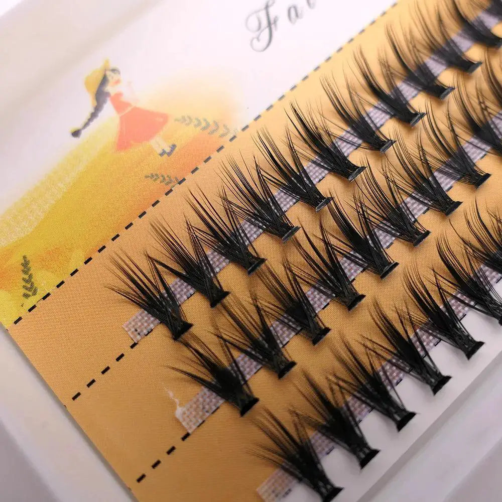 3D Mink Eyelash Clusters for Natural Glamour and Volume