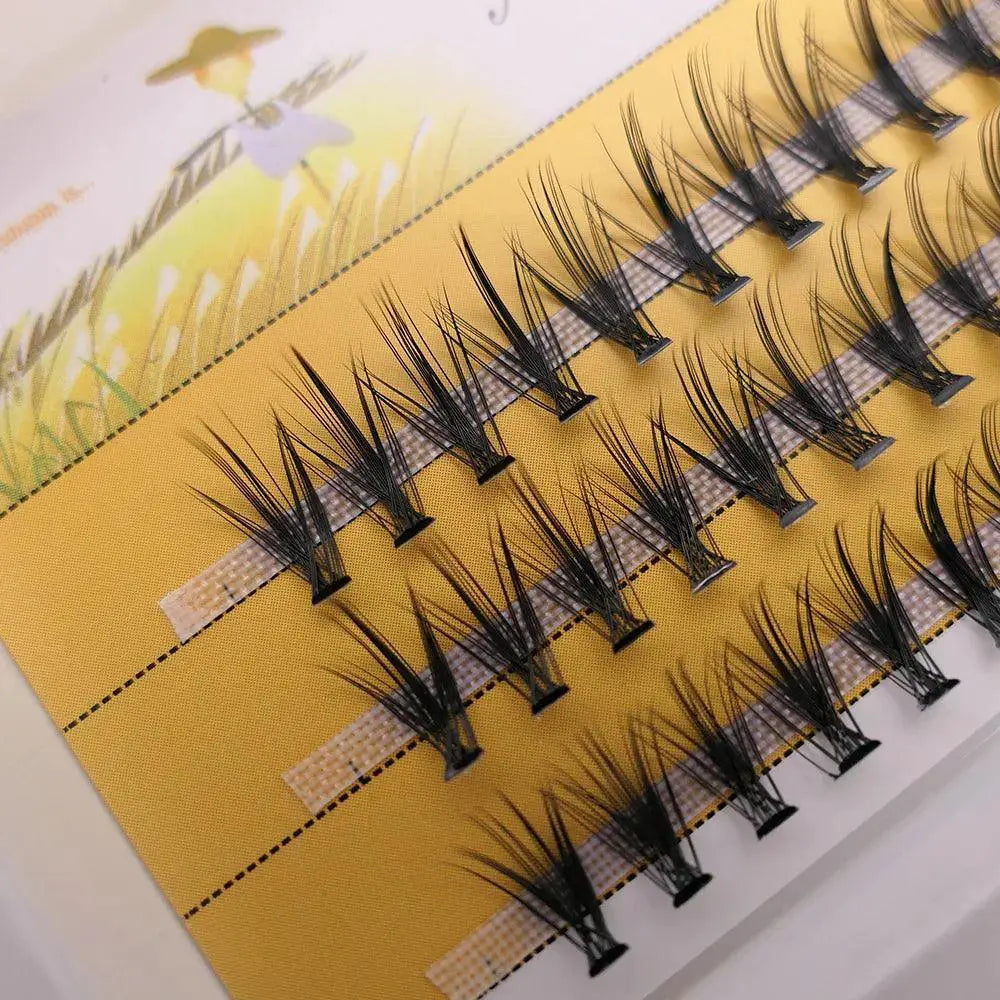 3D Mink Eyelash Clusters for Natural Glamour and Volume