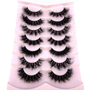 3D Mink False Eyelashes Variety Pack Fluffy Styles for Stunning Eyes