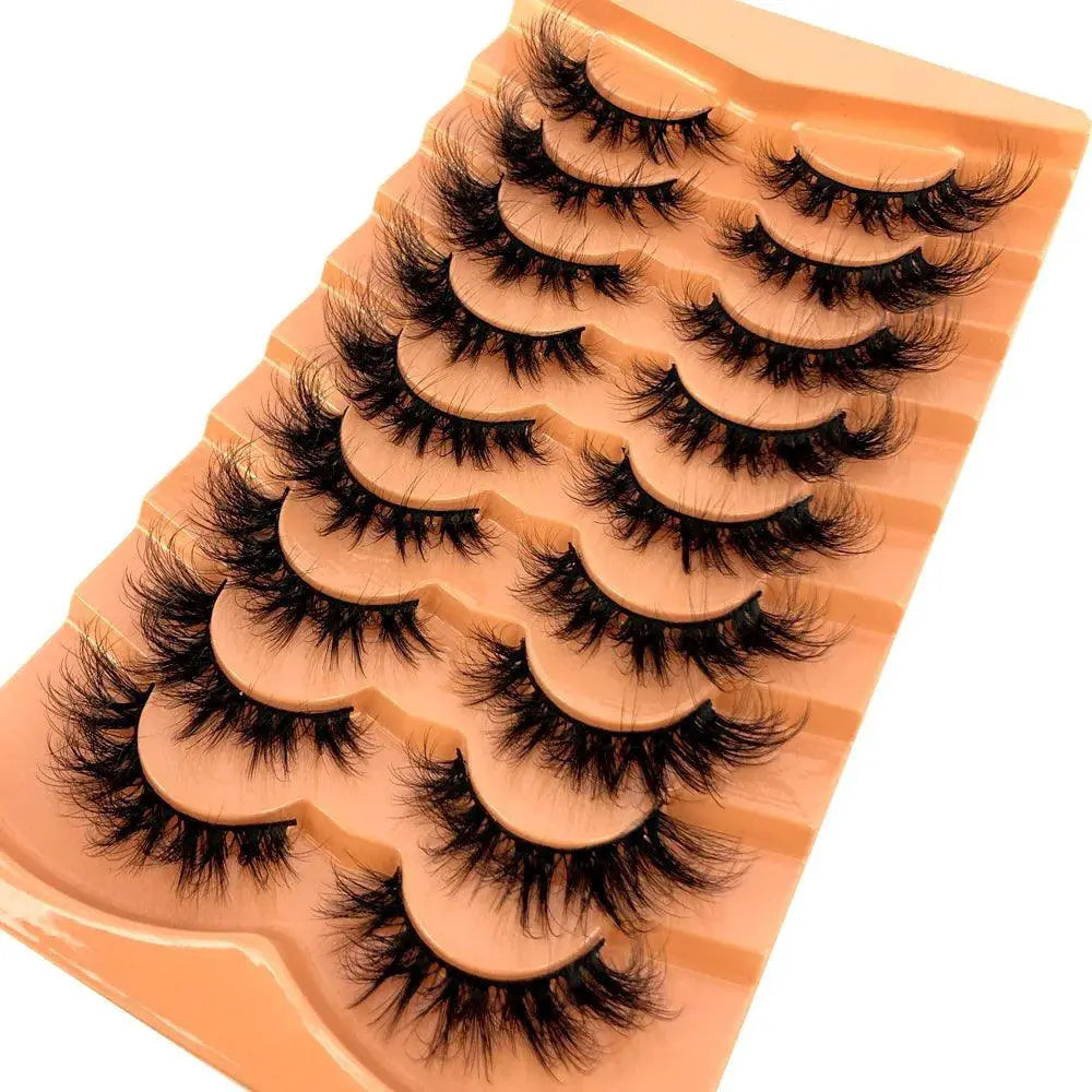 3D Mink False Eyelashes Variety Pack Fluffy Styles for Eyes