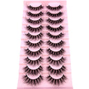 3D Mink False Eyelashes Variety Pack Fluffy Styles for Stunning Eyes