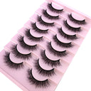 3D Mink False Eyelashes Variety Pack Fluffy Styles for Stunning Eyes