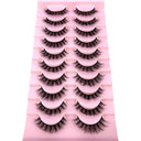3D Mink False Eyelashes Variety Pack Fluffy Styles for Stunning Eyes
