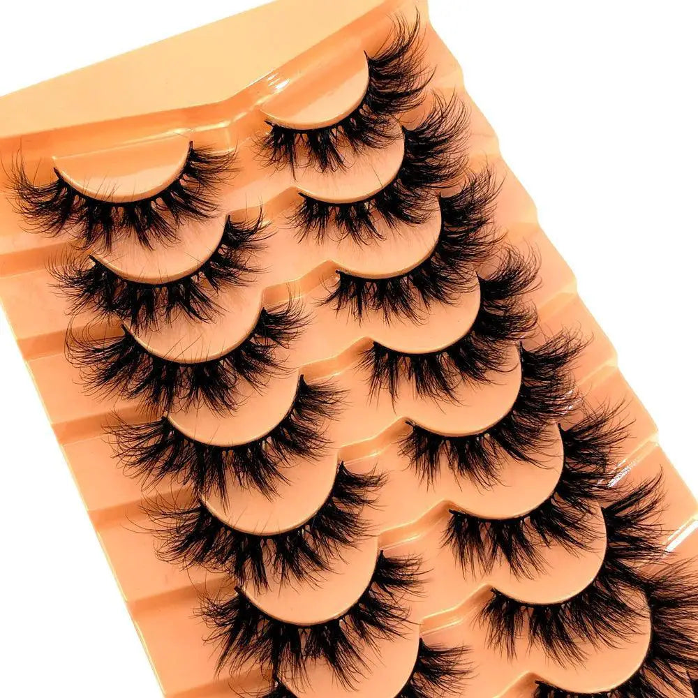 3D Mink False Eyelashes Variety Pack Fluffy Styles for Eyes