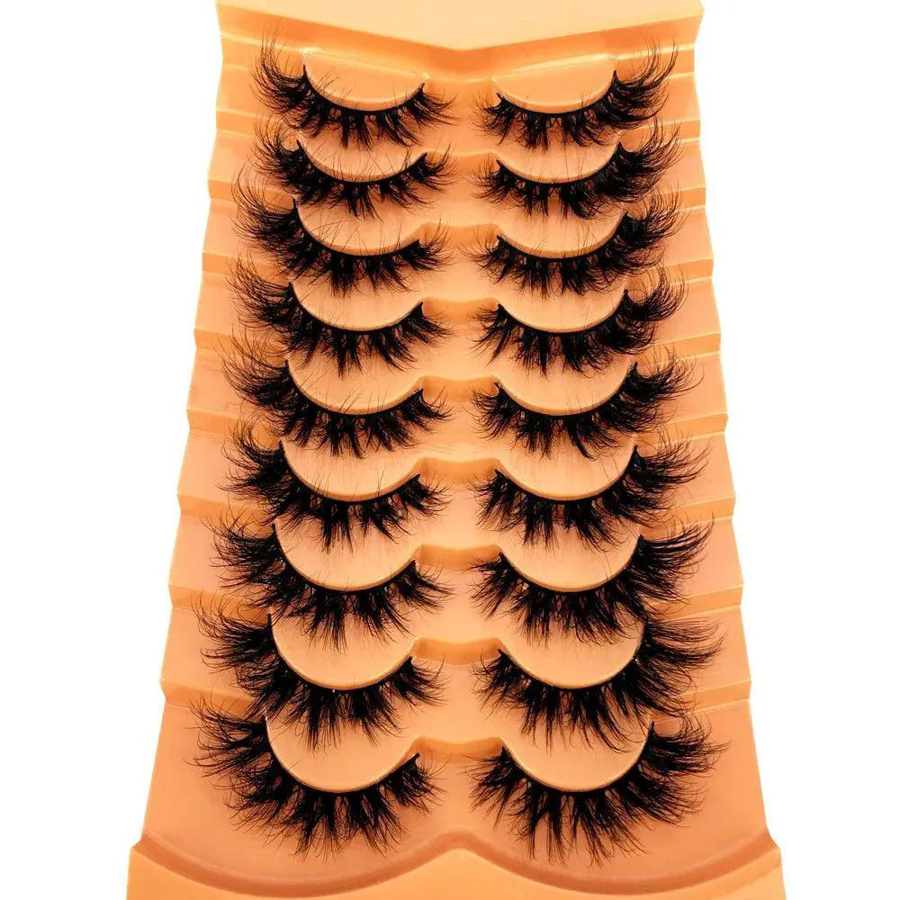 3D Mink False Eyelashes Variety Pack Fluffy Styles for Eyes