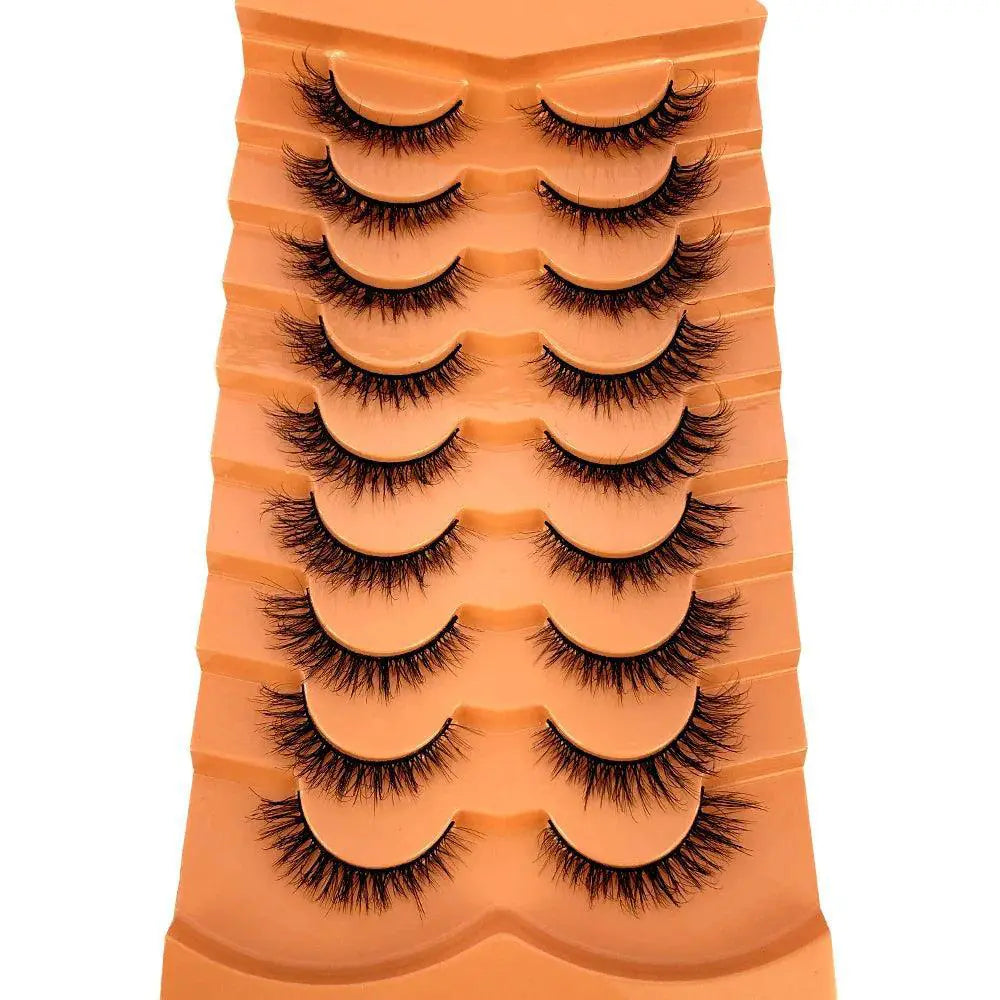 3D Mink False Eyelashes Variety Pack Fluffy Styles for Eyes