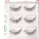 3D Mink Lashes - Natural Black Reusable Eyelashes Set Pack