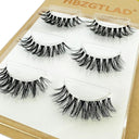 3D Mink Lashes - Natural Black Reusable Eyelashes Set Pack