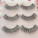 3D Mink Lashes - Natural Black Reusable Eyelashes Set Pack