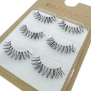 3D Mink Lashes - Natural Black Reusable Eyelashes Set Pack