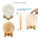 Soothing Moon Lamp for Kids' Night Light